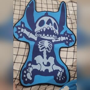 Stitch spooky eskeleto g rug